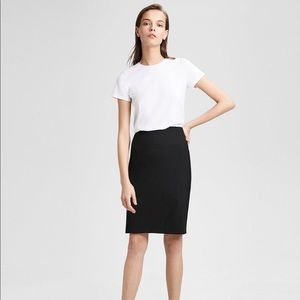 Theory Wool Pencil Skirt